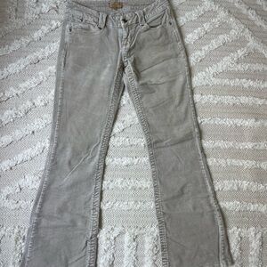 Candie's Beige Corduroy Pants y2k